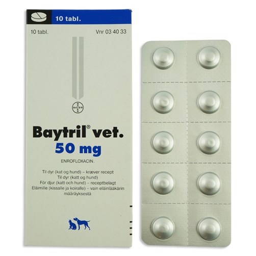 Baytril® vet. 50 mg 10 styck